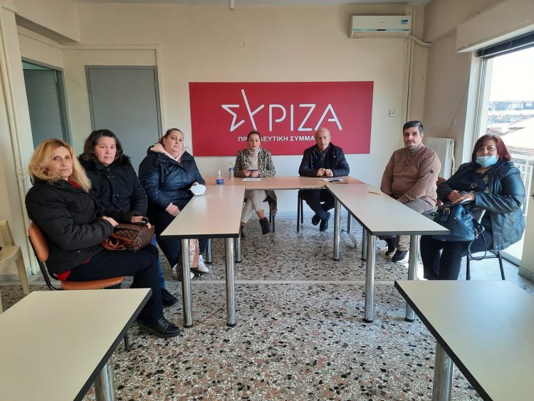 Ο ΣΥΡΙΖΑ-ΠΣ Τρικάλων με τους εργαζόμενους  ΄΄Βοήθεια στο σπίτι΄΄