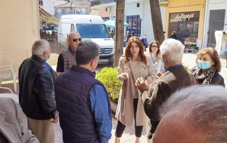 Περιοδεία στον Δήμο Πύλης η Κατερίνα Παπακώστα