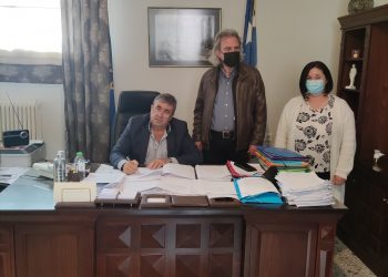 Υπογράφηκε η σύμβαση του έργου « ΑΠΟΚΑΤΑΣΤΑΣΗ ΚΤΗΡΙΩΝ ΠΑΙΔΙΚΩΝ ΣΤΑΘΜΩΝ ΔΗΜΟΥ ΠΥΛΗΣ»