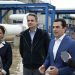 Μητσοτάκης και Σκρέκας στη Μονάδα Υγροποιημένου Φυσικού Αερίου  στο νησί της Ρεβυθούσας