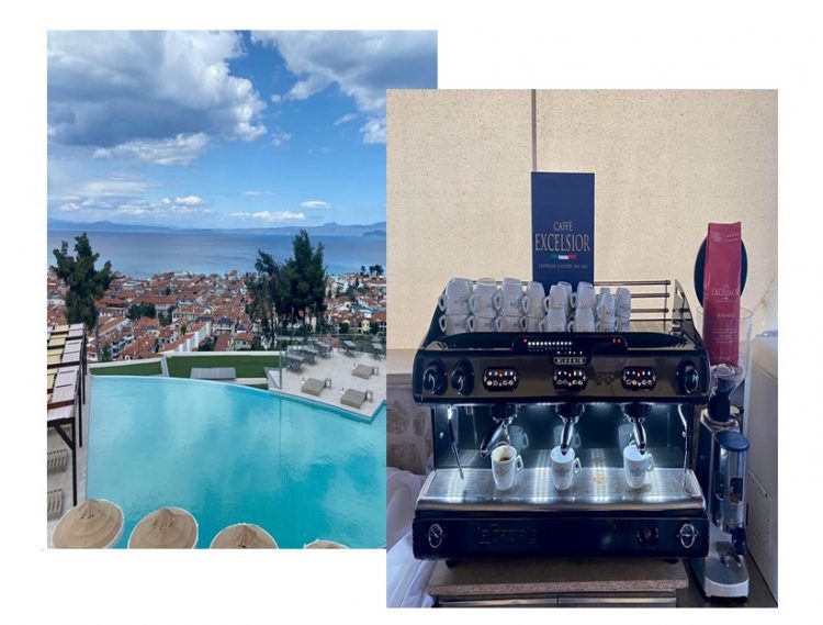 Το ταξιδι του espresso excelsior στο μαγικο κοσμο της ποιοτητας συνεχιζεται με το Alia Luxury Resort Hotel & Villas!!!