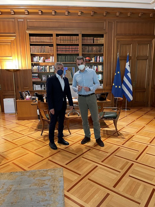 Συνάντηση με τον Πρωθυπουργό είχε ο Περιφερειάρχης Θεσσαλίας