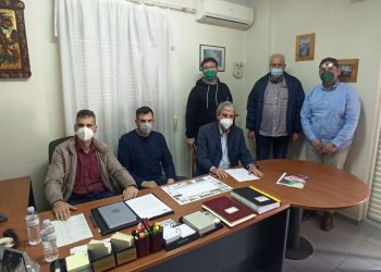Αντιπροσωπεία του ΚΚΕ στην Αστυνομική Διεύθυνση Τρικάλων