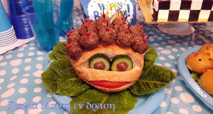 Σκαντζόχοιρος με κεφτεδάκια