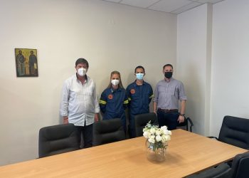 Εκπαιδευτική επίσκεψη της Πυροσβεστικής Υπηρεσίας στο ΓΝ Τρικάλων