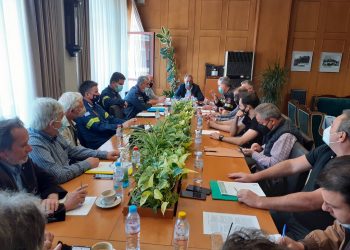 Συνεδρίασε το συντονιστικό όργανο πολιτικής προστασίας ενόψει της αντιπυρικής περιόδου