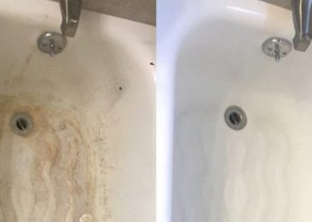 Βρώμικη μπανιέρα: Ο εύκολος τρόπος για να εξαφανιστούν άλατα και μούχλα την ώρα που κοιμάστε