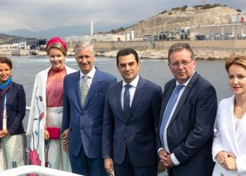 Με το βασιλικό ζεύγος του Βελγίου στη Ρεβυθούσα ο Σκρέκας