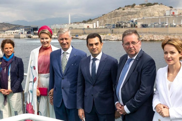 Με το βασιλικό ζεύγος του Βελγίου στη Ρεβυθούσα ο Σκρέκας