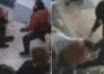 Καρέ καρέ το μαχαίρωμα μεταξύ διανομέων για μια… παραγγελία – Δείτε το βίντεο – σοκ
