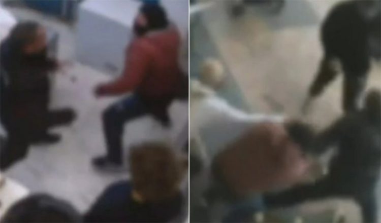 Καρέ καρέ το μαχαίρωμα μεταξύ διανομέων για μια… παραγγελία – Δείτε το βίντεο – σοκ