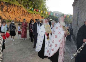 Τιμήθηκε η μνήμη  της Αγίας Γλυκερίας στις Λογγιές Ροπωτού
