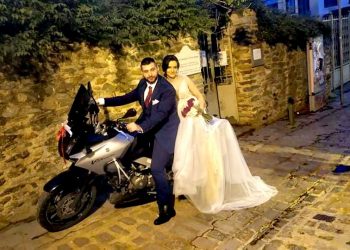 “Μηχανόβιος” γάμος με νύφη Τρικαλινή (photo & video)