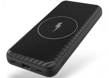 Power Bank 10.000Mah Διπλής Εισόδου Και Ασύρματη Φόρτιση(Μαύρο)-SUPER ΤΙΜΗ 15,90€ ..!!!