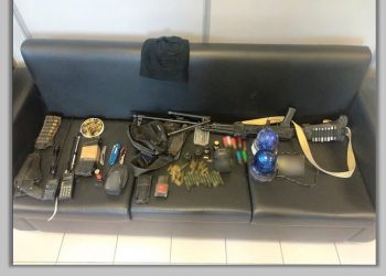 Συνελήφθη για παραβάσεις νόμων περί όπλων,ναρκωτικών,ραδιοσταθμών