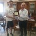 Τιμήθηκε από τον Δήμαρχο Μετεώρων ο ποδοσφαιριστής Χρήστος Αλμπάνης