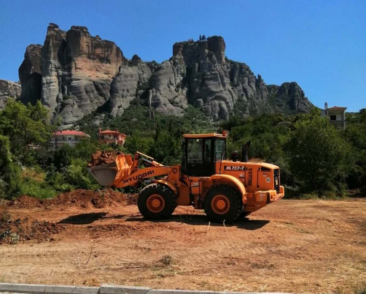 Καθαρσμός δημοτικών οικοπέδων στον Δήμο Μετεώρων