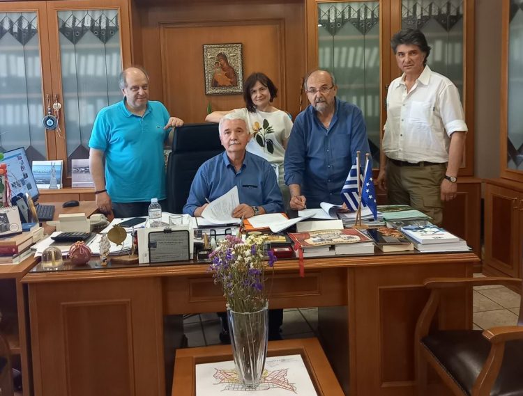 Δήμος Μετεώρων-Υπογραφή σύμβασης έργου «Κατασκευή καταφυγίου αδέσποτων ζώων συντροφιάς”