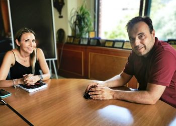 Στον Δήμαρχο Τρικκαίων η νέα πρόεδρος του ΕΕΣ Τρικάλων