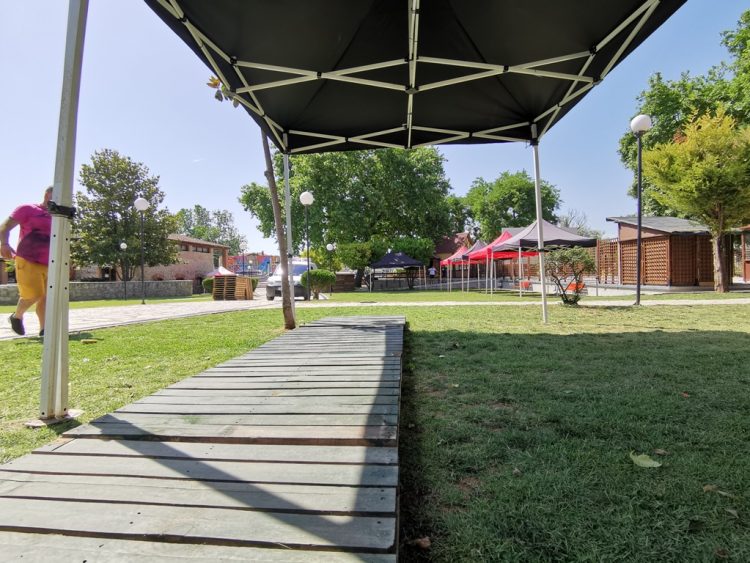 Ετοιμασίες για το Green Street Food Festival στα Τρίκαλα