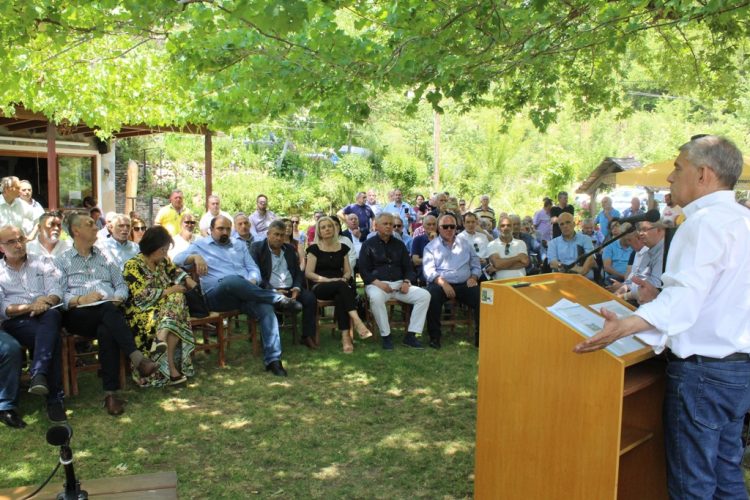 Κ. Αγοραστός από τη γέφυρα Κοράκου στον Αχελώο: «Ο Αχελώος είναι το μεγαλύτερο green deal έργο»