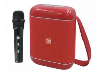 TG-523 Ασύρματο Ηχείο Bluetooth,USB Με Μικρόφωνο Karaoke (Κόκκινο)-SUPER ΠΡΟΣΦΟΡΑ 27,90 € ..!!!