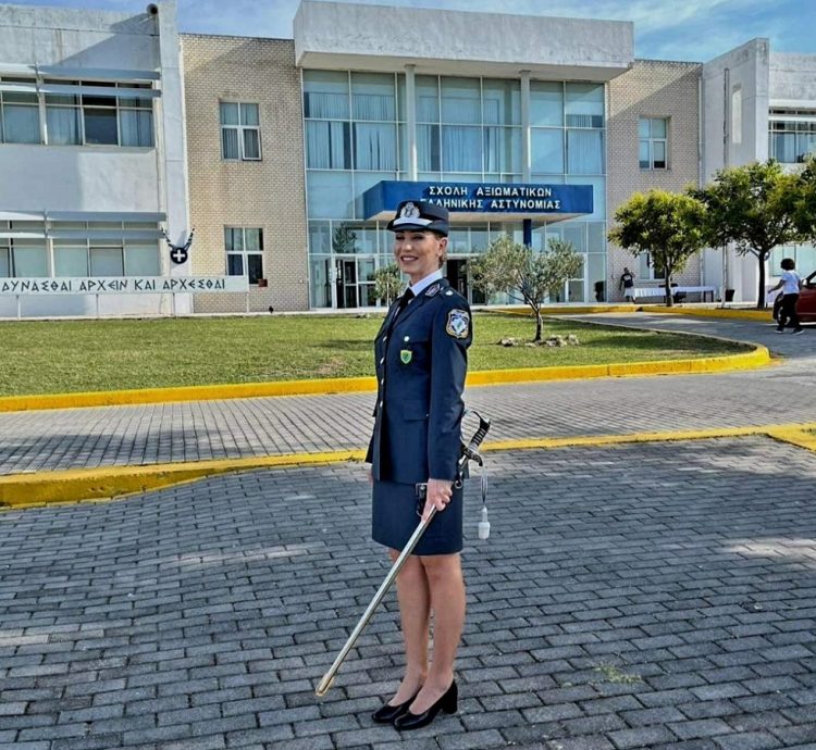 Νέος Αξιωματικός της Ελληνικής Αστυνομίας η Μαρία Σπήλιου από τη Φαρκαδόνα