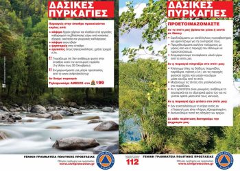 Περιφέρεια: Οδηγίες για την πρόληψη και προστασία από δασικές πυρκαγιές