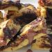Cookies ταψιού με γέμιση μερέντας και σοκολάτας