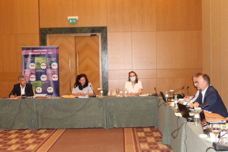 O Αγοραστός στην τεχνική σύσκεψη για την έγκριση του ΠΕΠ Θεσσαλίας 2021-2027