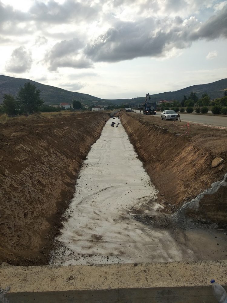 Αντιπλημμυρικό έργο για την προστασία της πόλης των Φαρσάλων