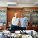 O νέος Διευθυντής Κέντρου Υγείας Καλαμπάκας στον Δήμαρχο Μετεώρων