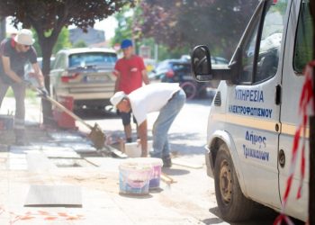 Νέες παρεμβάσεις σε σημεία της πόλης ο Δ. Τρικκαίων