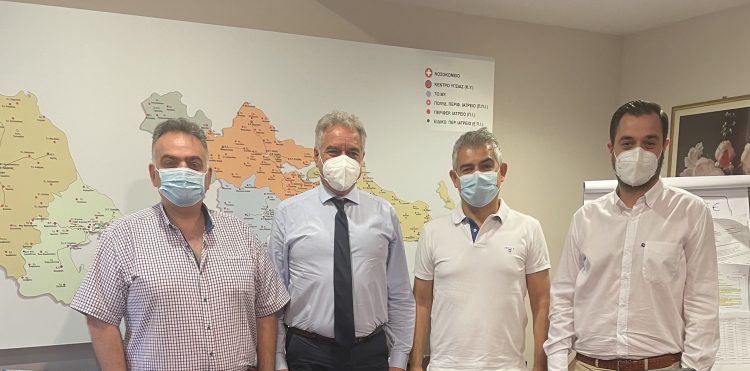 Επίσκεψη Κουτσονάσιου και Κελεπούρη στην 5 ΥΠΕ