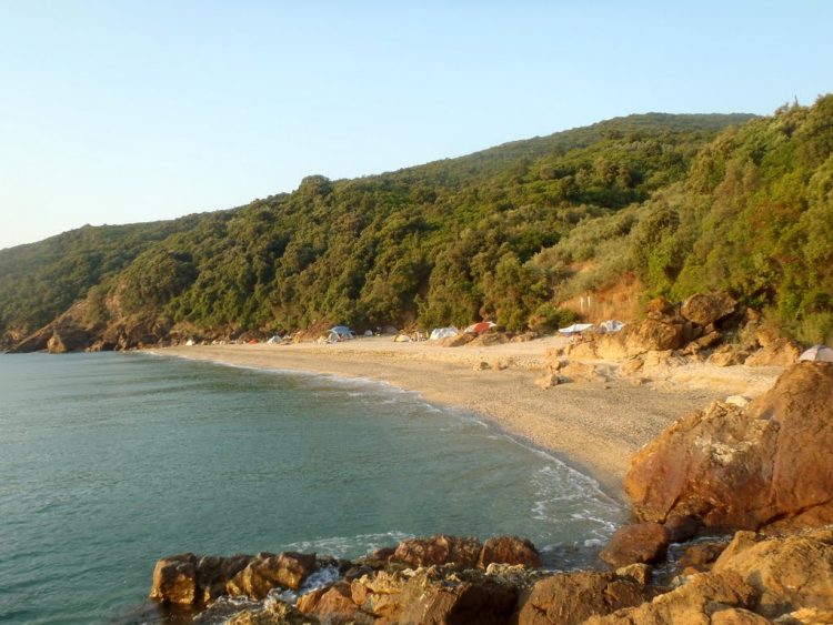 Ο Ρακοπόταμος του Δήμου Αγιάς με τη χρυσή άμμο και την εξωτική ομορφιά