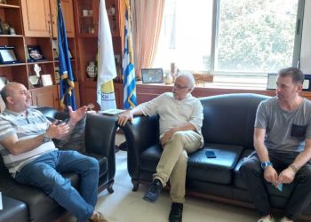 Οι «πράσινες» πολιτικές του Δ. Τρικκαίων στο επίκεντρο της επίσκεψης Τρεμόπουλου στο Δημαρχείο