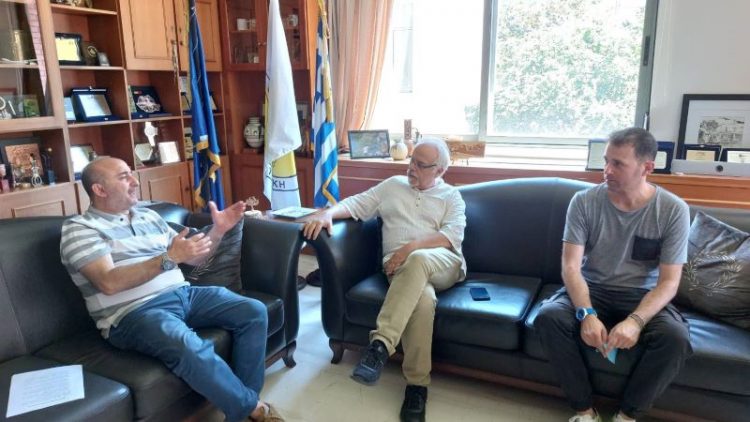 Οι «πράσινες» πολιτικές του Δ. Τρικκαίων στο επίκεντρο της επίσκεψης Τρεμόπουλου στο Δημαρχείο