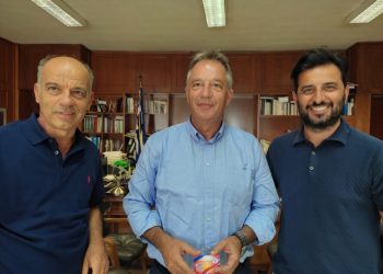 Σταθερά στο πλευρό του Ερασιτέχνη ΑΟ Τρίκαλα ο Αντιπεριφειάρχης Χρήστος Μιχαλάκης