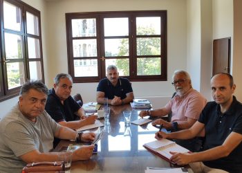 Συνάντηση της ΕΣΗΕΘΣτΕΕ με τον δήμαρχο Ν. Πηλίου