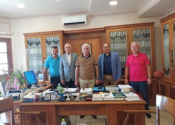Επίσκεψη των διευθυντών ΠΕ και ΔΕ στον Μητροπολίτη Σταγών και Μετεώρων και στο Δήμαρχο Μετεώρων