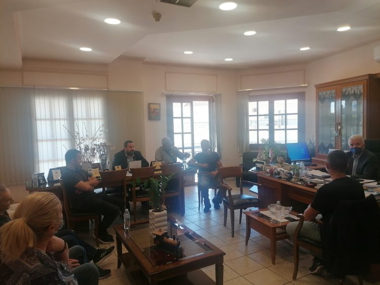 Συνάντηση του Δημάρχου Μετεώρων με φορείς της Τ.Κ Βασιλικής