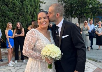 Ένας υπέροχος γάμος για την Έλενα Βράκα και τον Άρη Μητρούσια