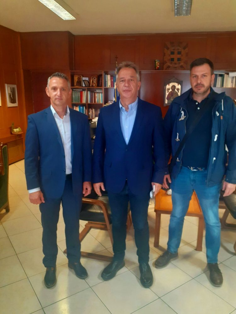 Συνάντηση Μιχαλάκη με τον Αξιωματικό Σύνδεσμο της Πρεσβείας Κύπρου