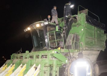 Βαμβακοσυλλεκτική μηχανή παρέσυρε άνδρα