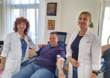 Προσέφεραν αίμα στην Εθελοντική Αιμοδοσία στο Μικρό Κεφαλόβρυσο