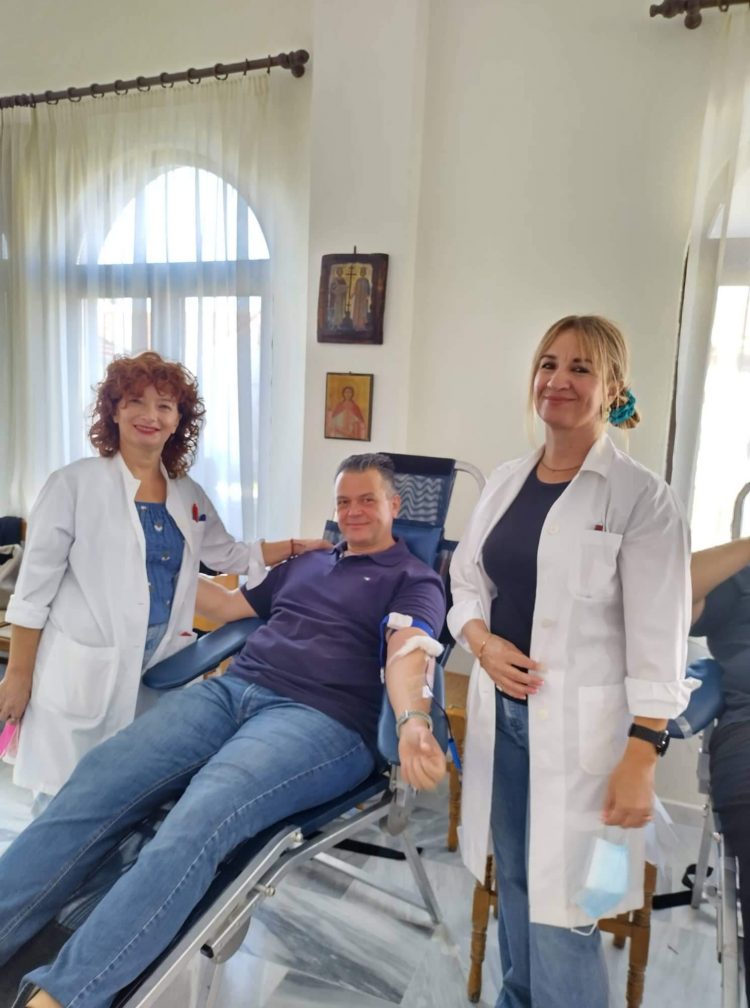 Προσέφεραν αίμα στην Εθελοντική Αιμοδοσία στο Μικρό Κεφαλόβρυσο