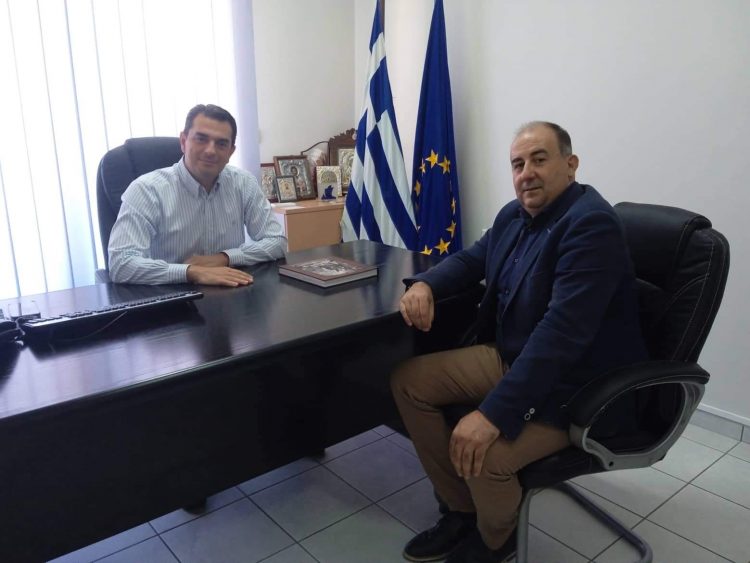 Συνάντηση του Υπουργού Κώστα Σκρέκα με τον νέο Διευθυντή Δευτεροβάθμιας Εκπαίδευσης Τρικάλων