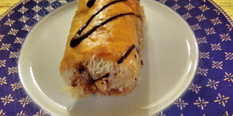 Γιαννιώτικο κανταΐφι σε ατομικά ρολάκια