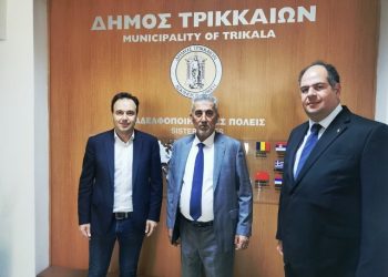 Κρατικοί αξιωματούχοι της Παλαιστίνης στον Δήμο Τρικκαίων και παρουσίαση δράσεων – πρωτοβουλιών