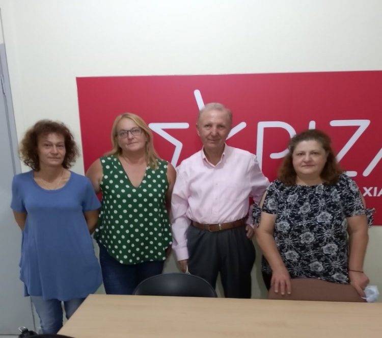 Συνάντηση Σάκη Παπαδόπουλου με καθαρίστριες